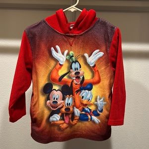 Disney Mickey and friends kids fleece sweater